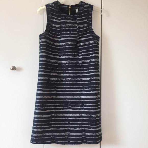 Kensie Dresses & Skirts - Kensie One Piece Navy stripped Knee High Dress